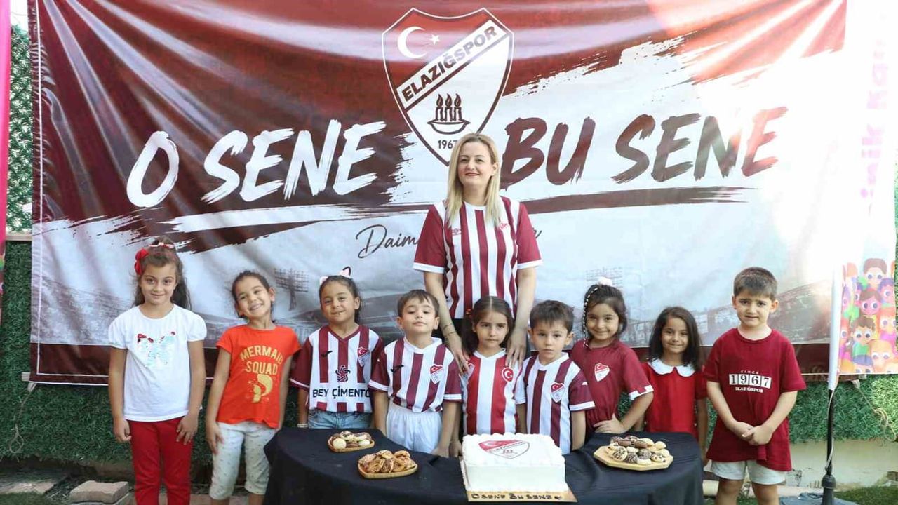 Minikler arasında büyüyen bağlılık: Elazığspor sevgisi kreş ve ilkokullarda filizleniyor
