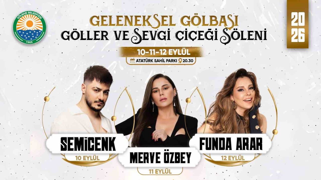Mogan kıyısında üç gün: Gölbaşı'nda müzik, çocuk eğlencesi ve havai fişek