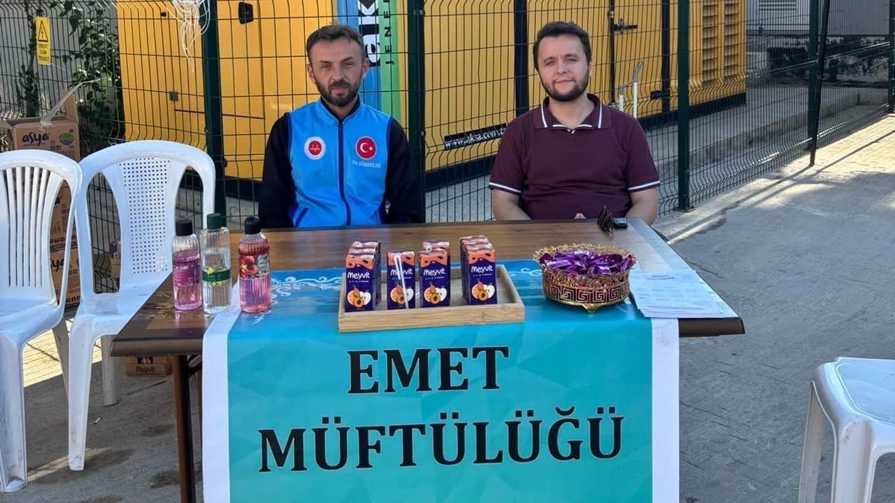 Müftülükten KYK yurdunda gençlere yönelik hizmet ve danışmanlık tanıtımı