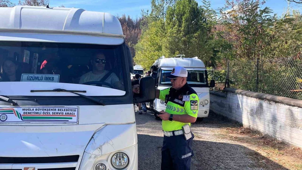 Muğla’da servis araçlarında sıkı denetim: öncelik öğrenci güvenliği