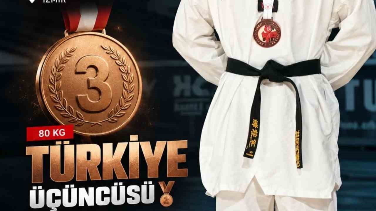 Muğla'nın yıldızı Semih Karabacak batı grubunda bronz kazandı