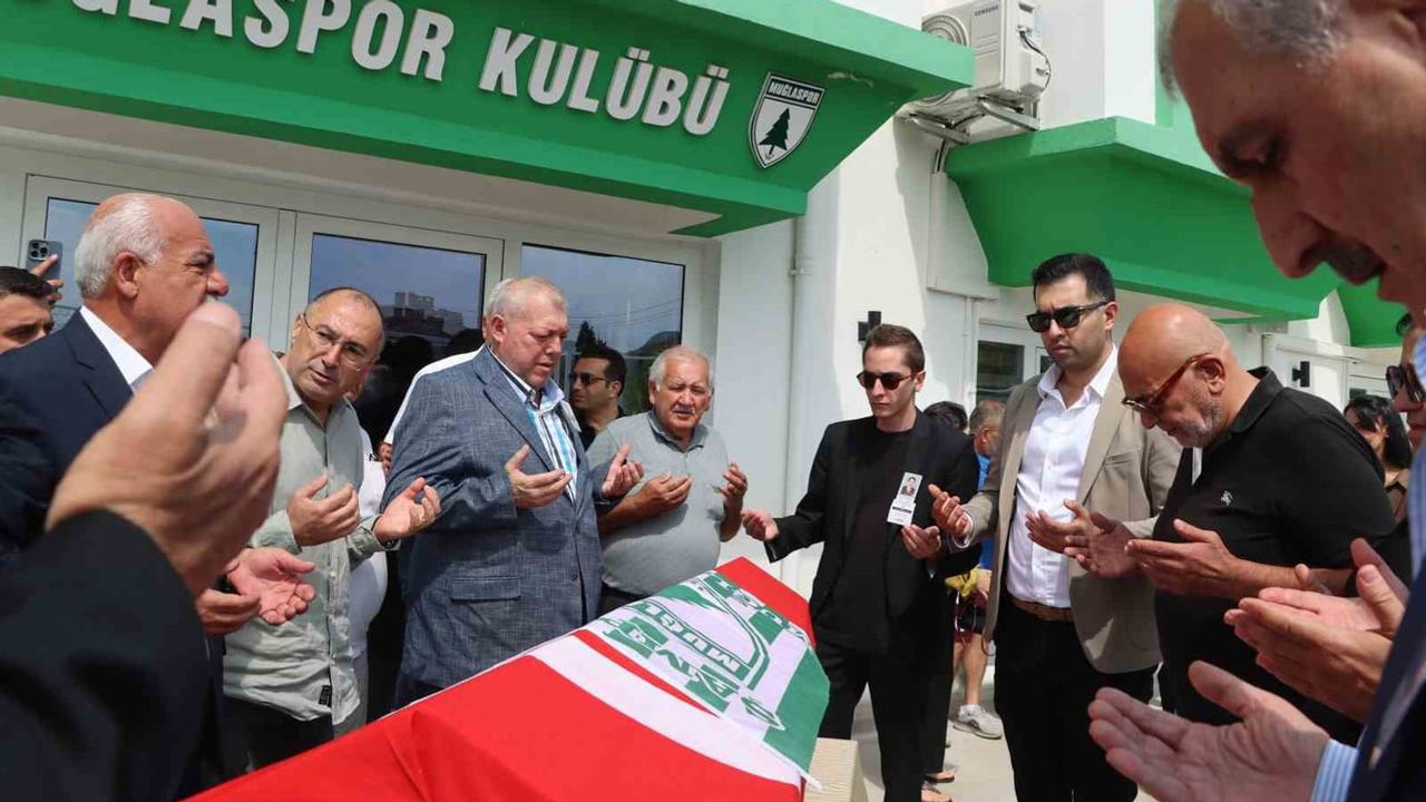 Muğlaspor tesislerinde Latif Sakıcı için son veda