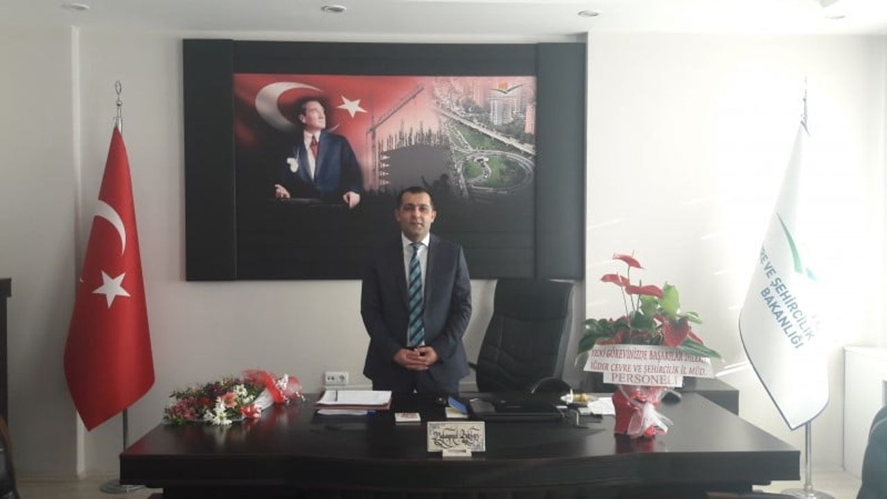Muhammed Bektaş İğdır'a geri döndü: çevre, şehircilik ve iklim il müdürlüğüne atandı