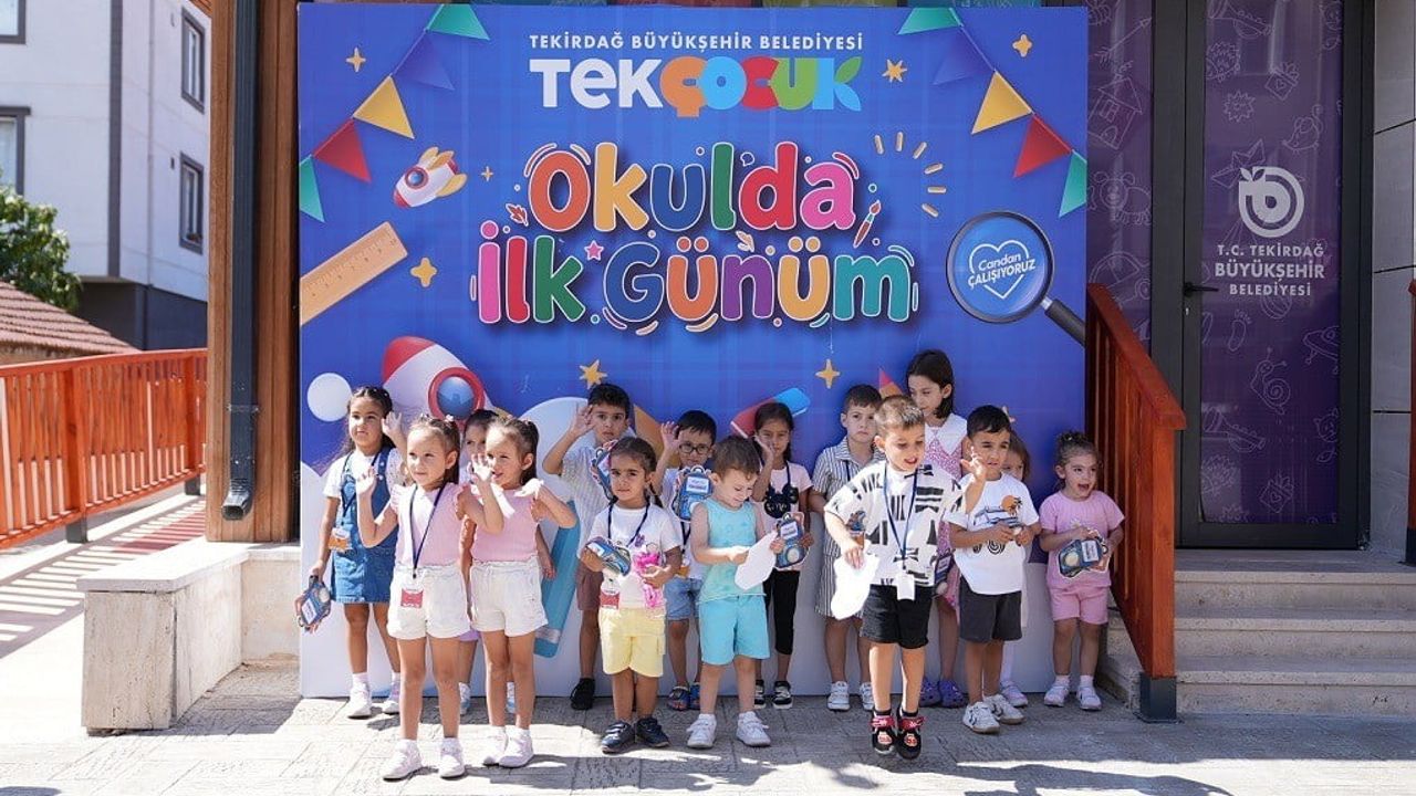 Muratlı'da gündüz bakımevinde oryantasyon heyecanı başladı