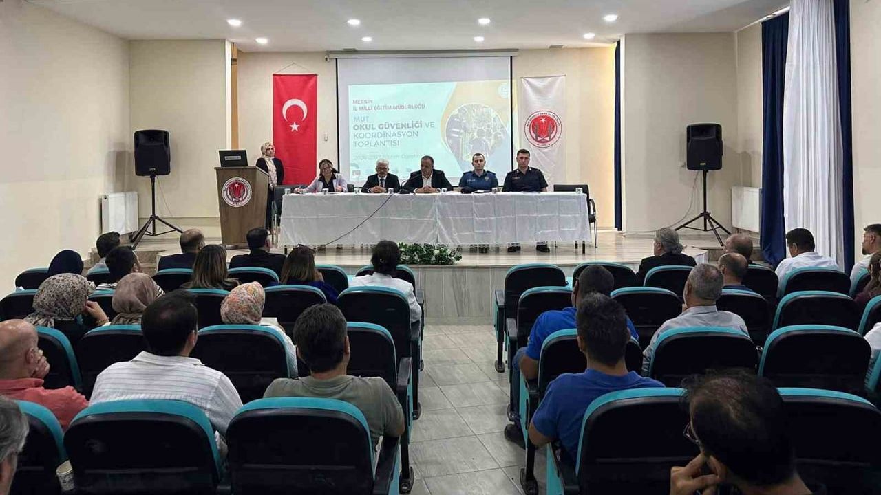 Mut'ta okul güvenliği için kurumlar arası koordinasyon artırılıyor