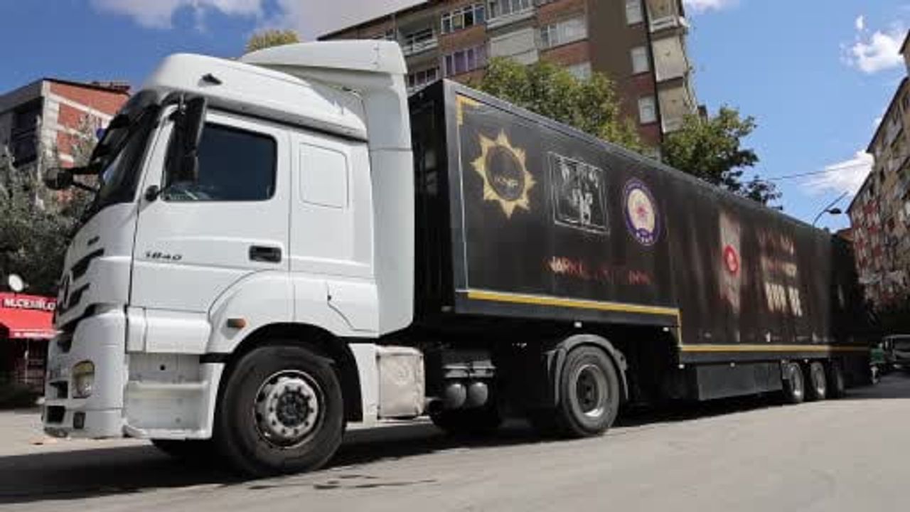 Narko tır elazığ'da: mobil eğitimle gençlere ve ailelere bilinç aşılandı