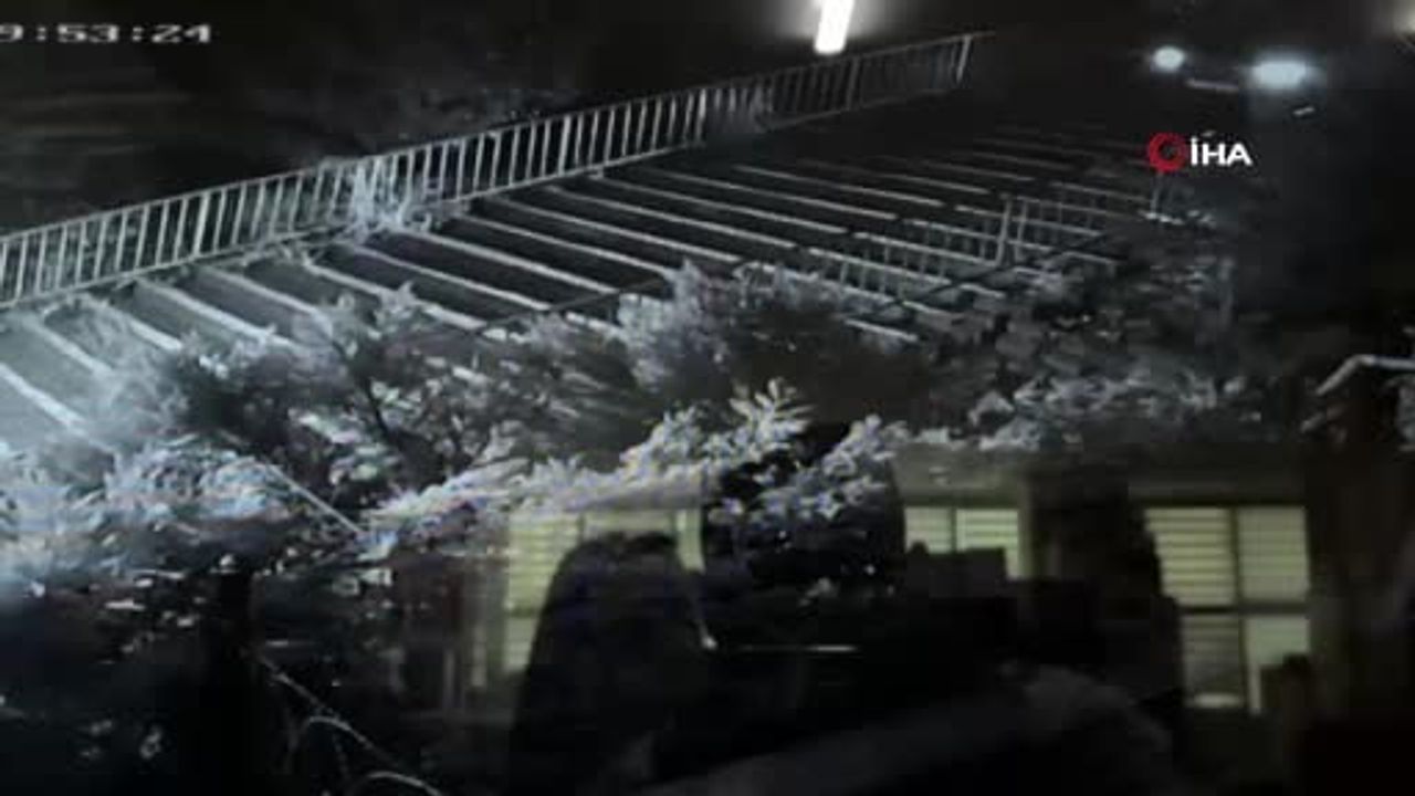 navigasyon merdivenleri yol zannedince otomobil metrelerce aşağı indi