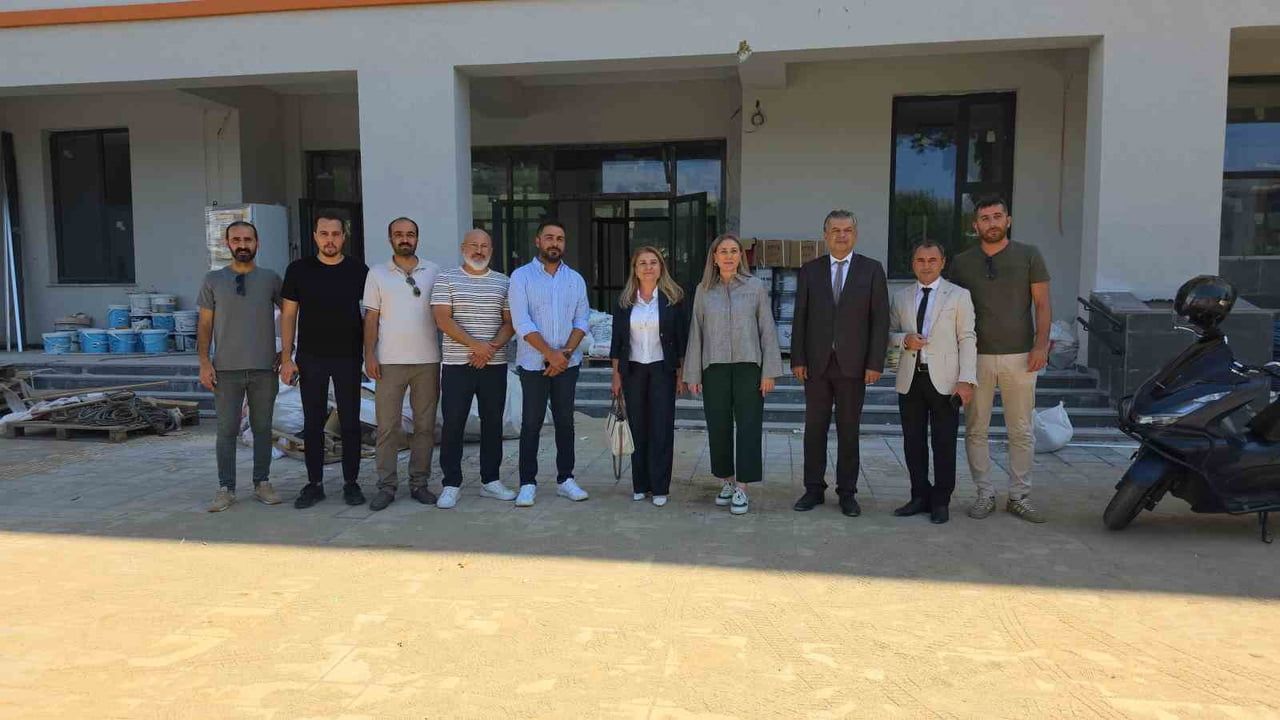 Nazilli’de deprem güvenli, çevreci ve teknolojik okul yeni döneme hazırlanıyor