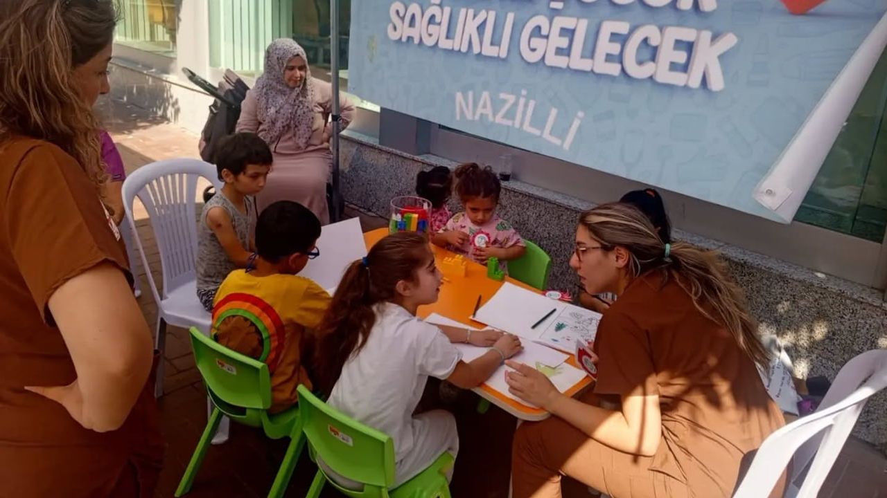 Nazilli’de Halk Sağlığı Haftası etkinliğinde anne ve çocuk sağlığına vurgu