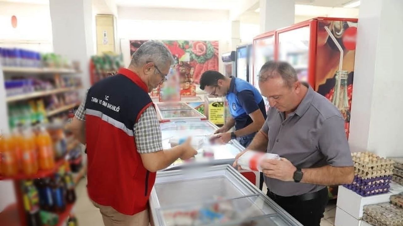Nazilli'de raflardan mutfağa denetim: marketlerde gıda güvenliği takipte
