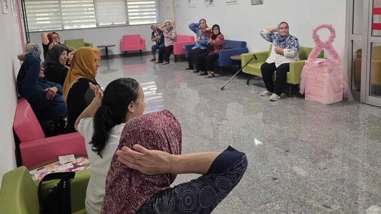Nazilli'de ücretsiz kanser taramaları için saha çalışmasıyla çağrı