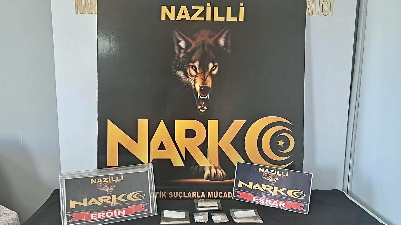 Nazilli'de uyuşturucu operasyonunda üç şüpheli tutuklandı
