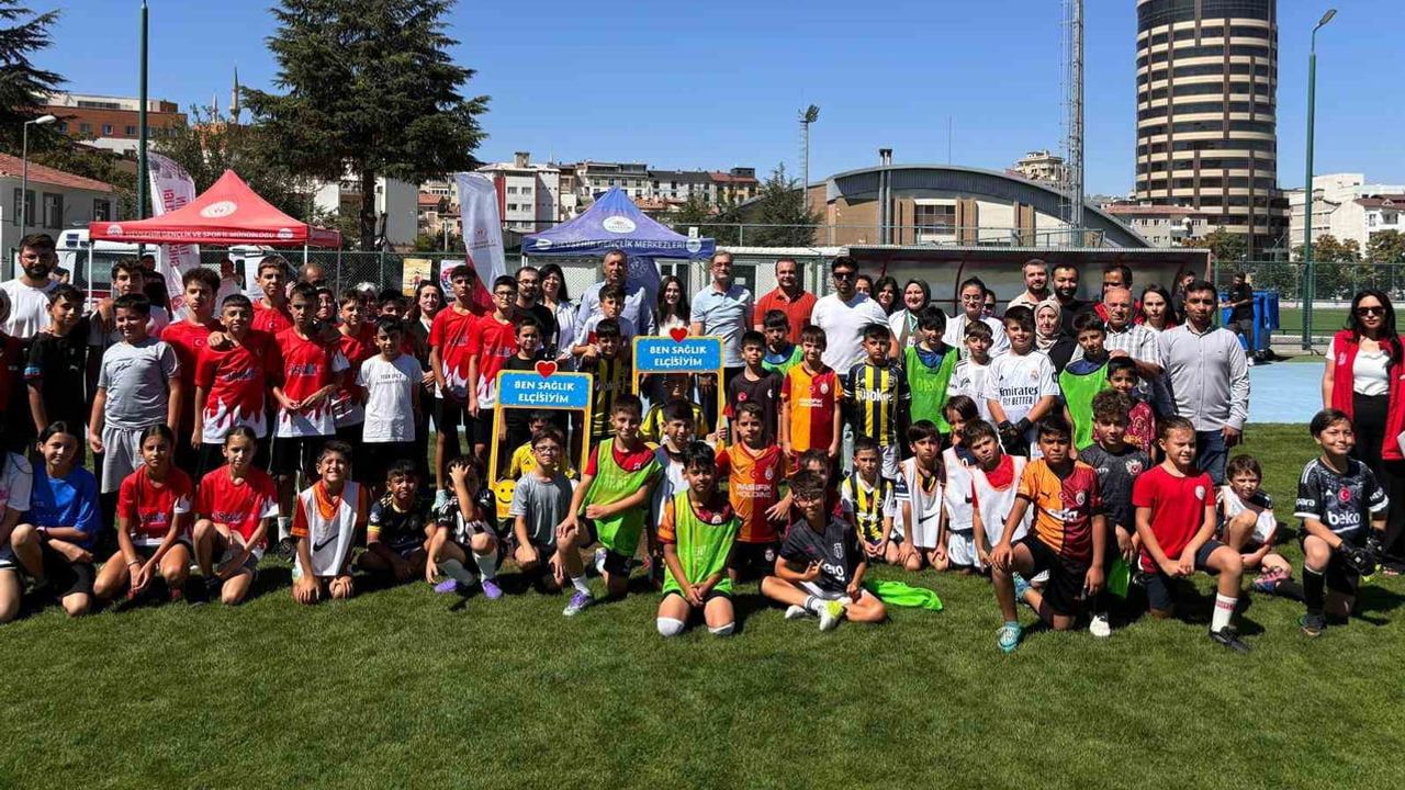 Nevşehir'de çocuklara sağlıklı yaşam alışkanlıkları oyunla öğretildi