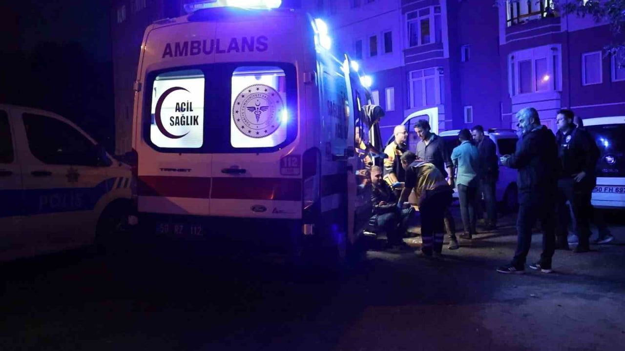 Nevşehir'de ev içi kavga cam kırıklarıyla iki kişiyi yaraladı