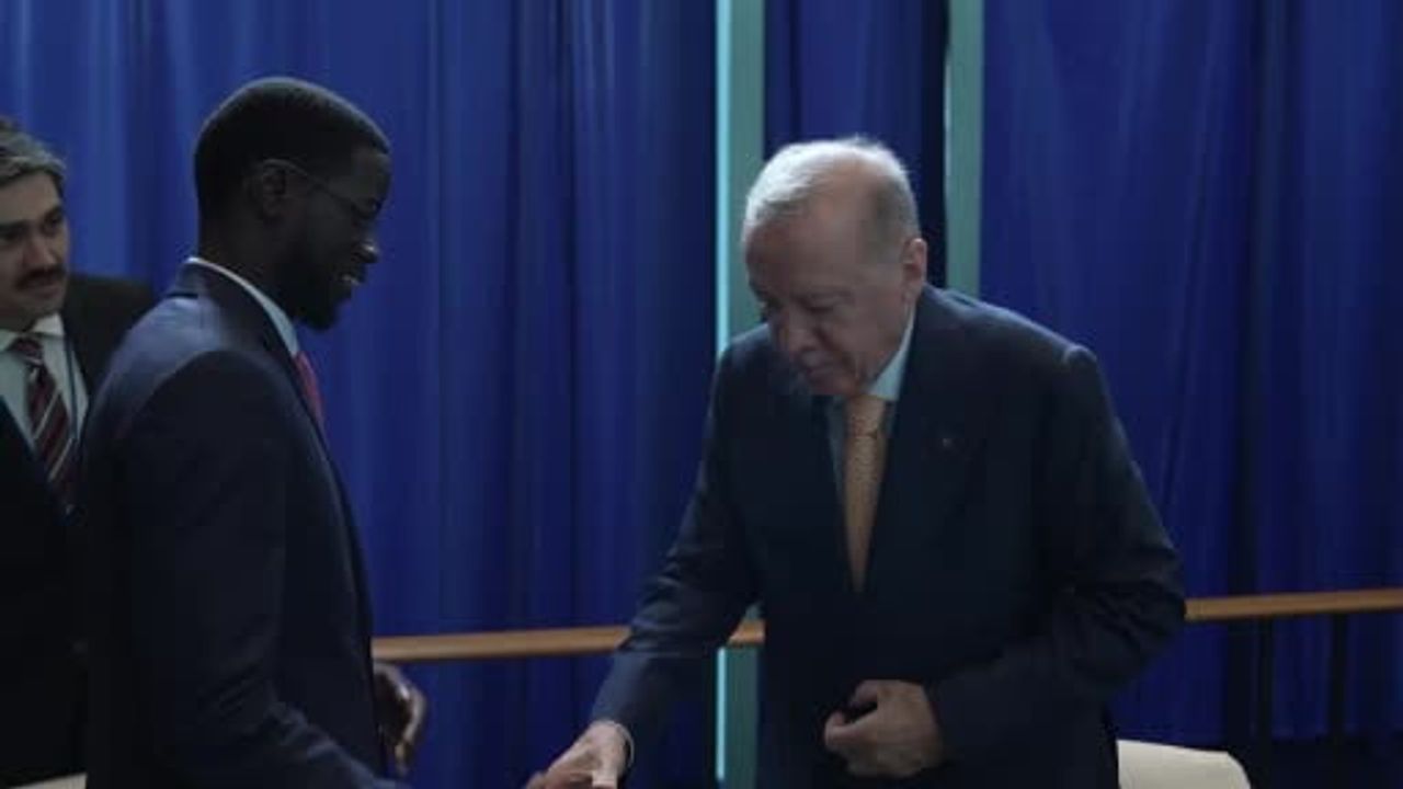 New York'ta diplomasi yoğunluğu: Erdoğan Guterres, Katar emiri ve Senegal lideri Faye ile görüştü