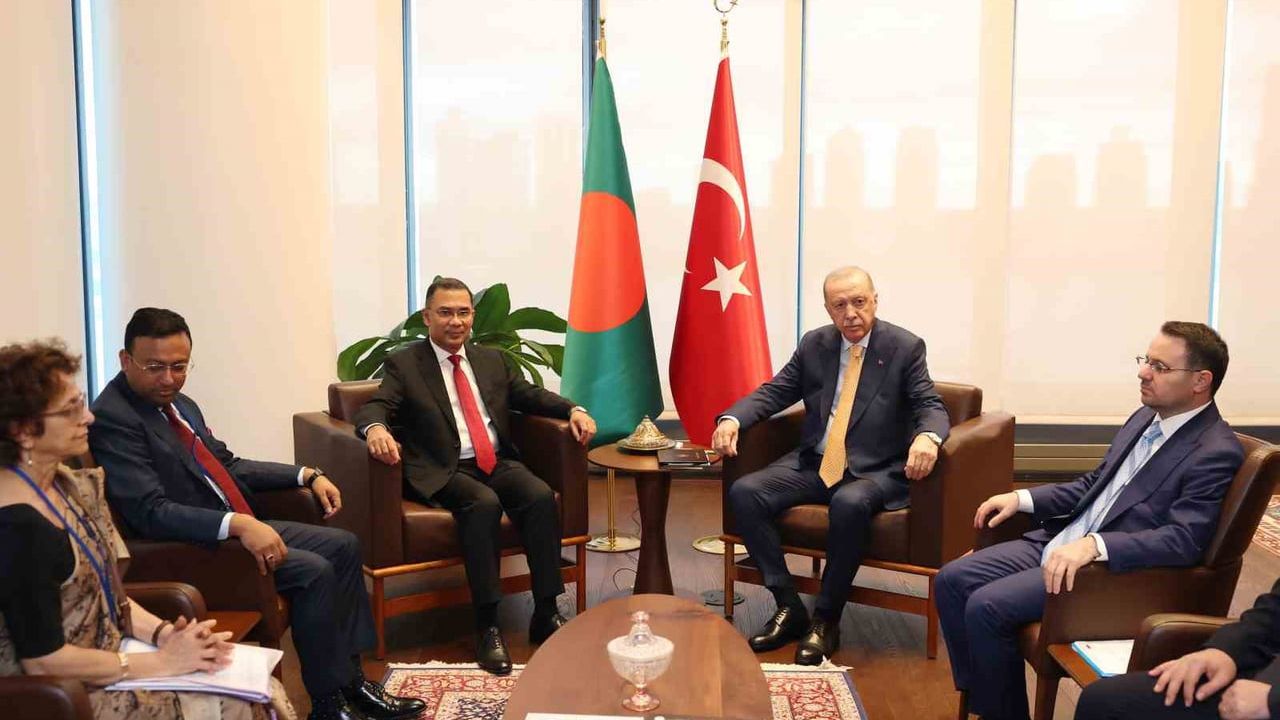 New York'ta görüşme trafiği: Erdoğan Bangladeş başbakanı ile bir araya geldi
