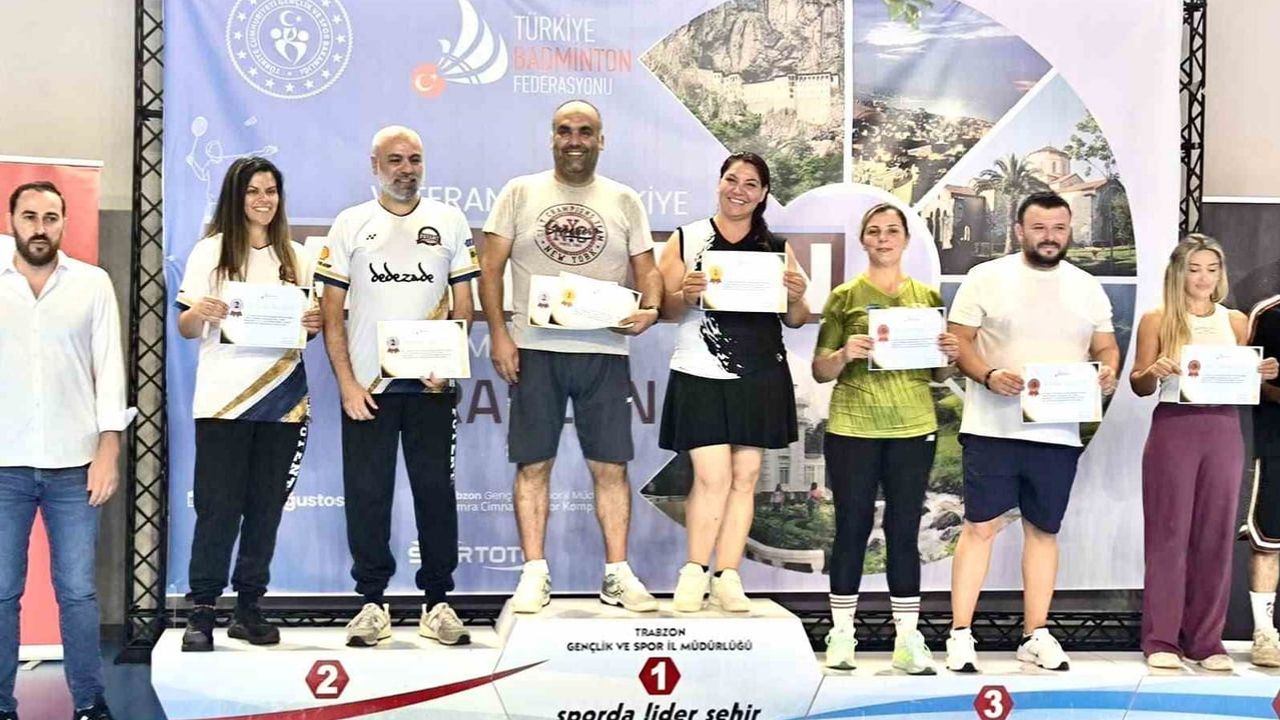 Niğdeli veteranlar Trabzon’dan beş madalyayla döndü