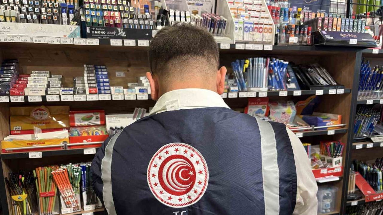 Okul dönemi öncesi kırtasiyelerde fiyat etiketi denetimleri artırıldı