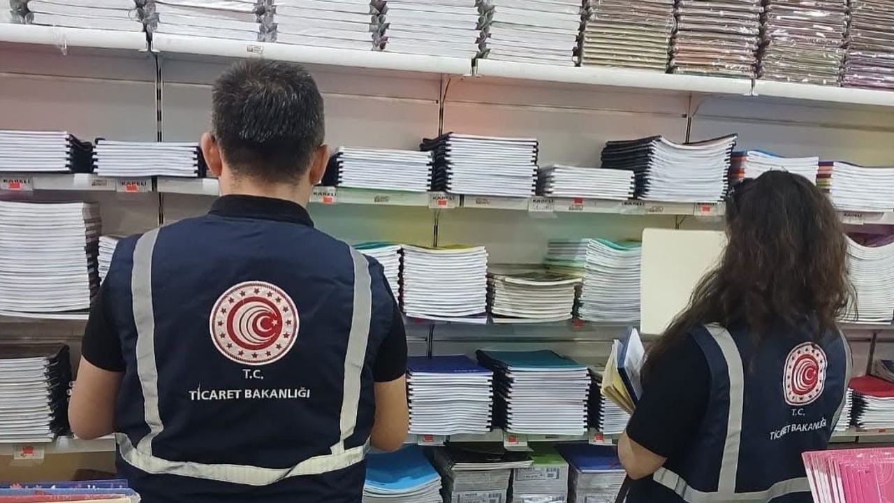Okul hazırlıkları denetlendi: Bolu'da 6 bin 200 ürün gözden geçirildi