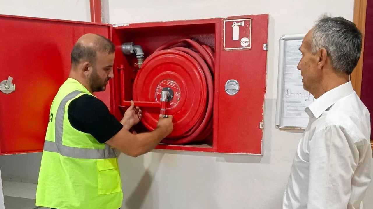 Okullarda Düzce genelinde yeni dönem öncesi sağlık ve güvenlik taraması