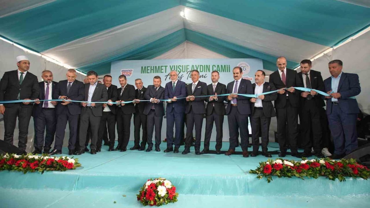 Ömerli'de emek ve dua buluşması: Mehmet Yusuf Aydın Camii ibadete açıldı