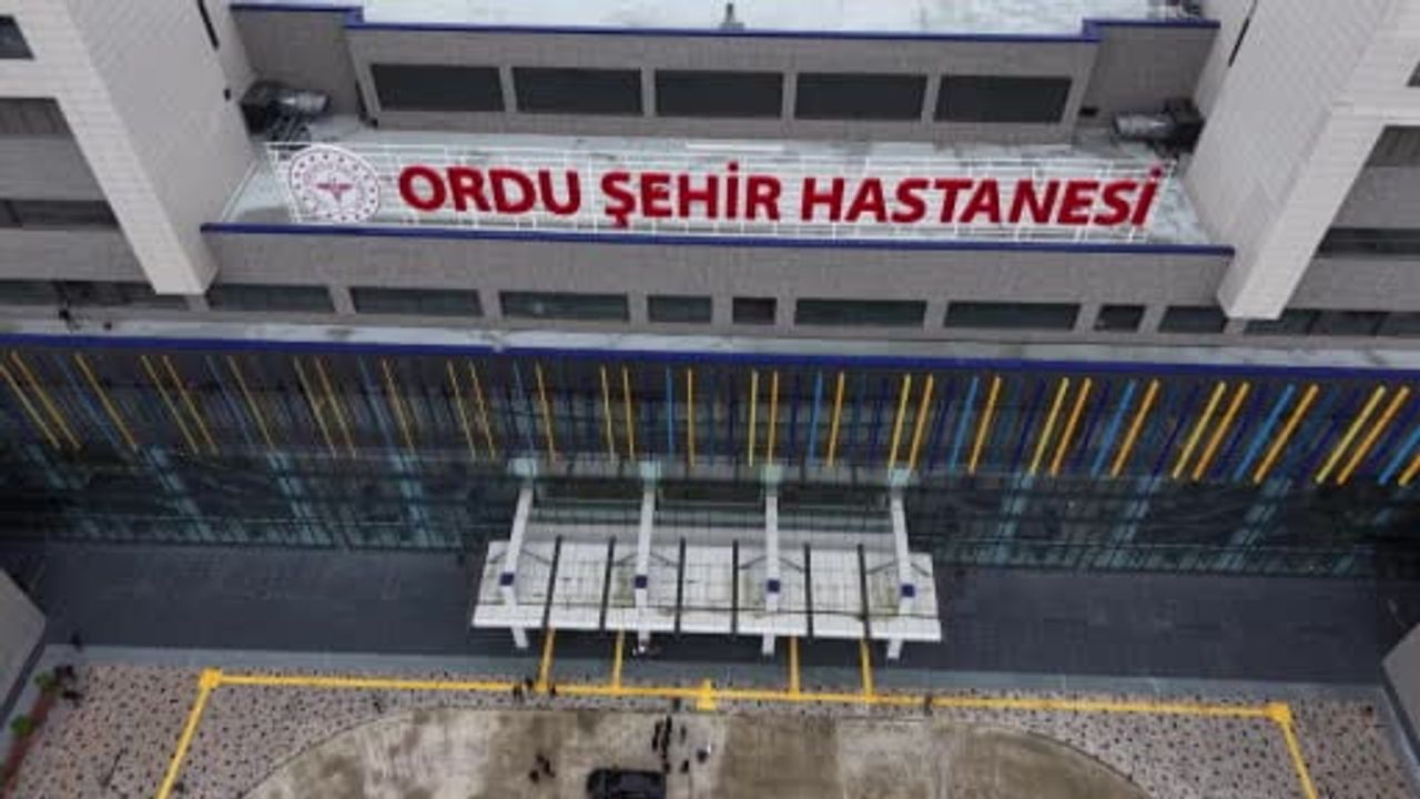 Ordu yeni sağlık dönemine girdi: bin 200 yataklı şehir hastanesinde hasta kabulü başladı