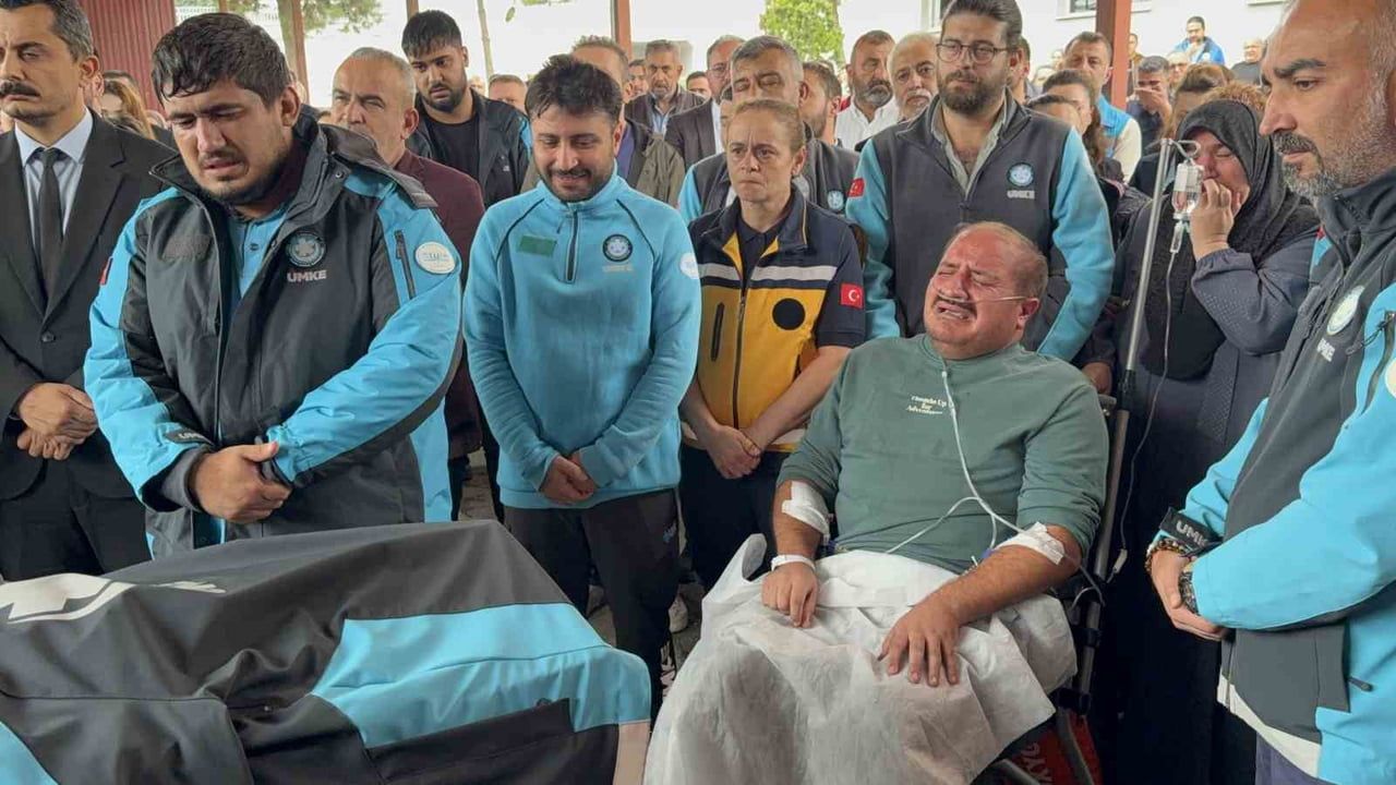 organ nakli görevi için yola çıkan UMKE hemşiresi son yolculuğuna uğurlandı