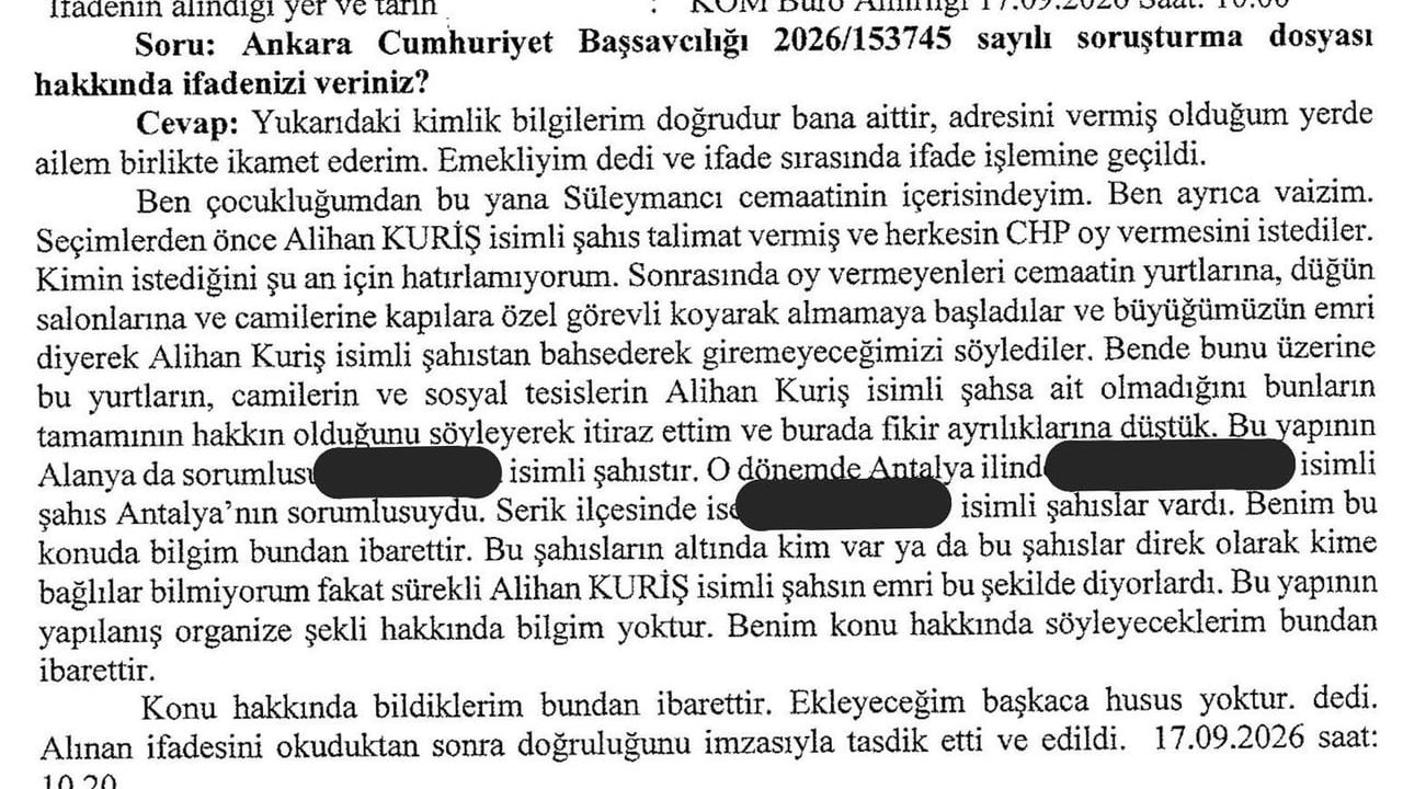 örgüt iddiası: oy tercihi nedeniyle yurt, cami ve hatim gruplarına giriş engellendi