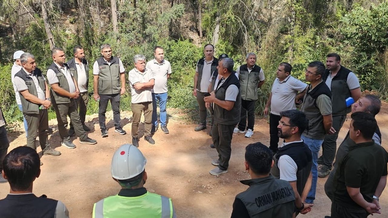 Orman yollarında güvenli hat uygulamasıyla yangına müdahale kolaylaşıyor