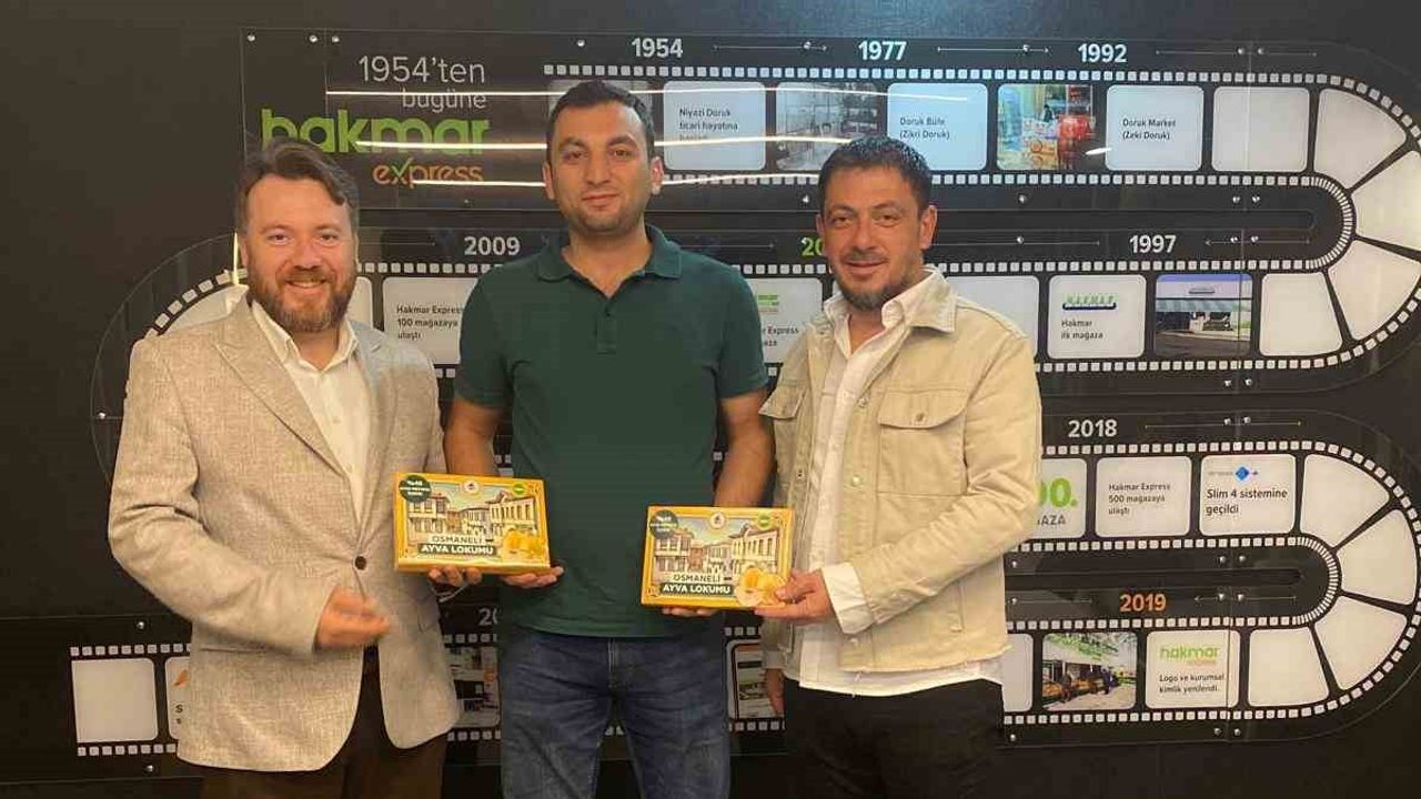 Osmaneli'nin ayva lokumu 829 şubeli zincir market raflarında yer alıyor