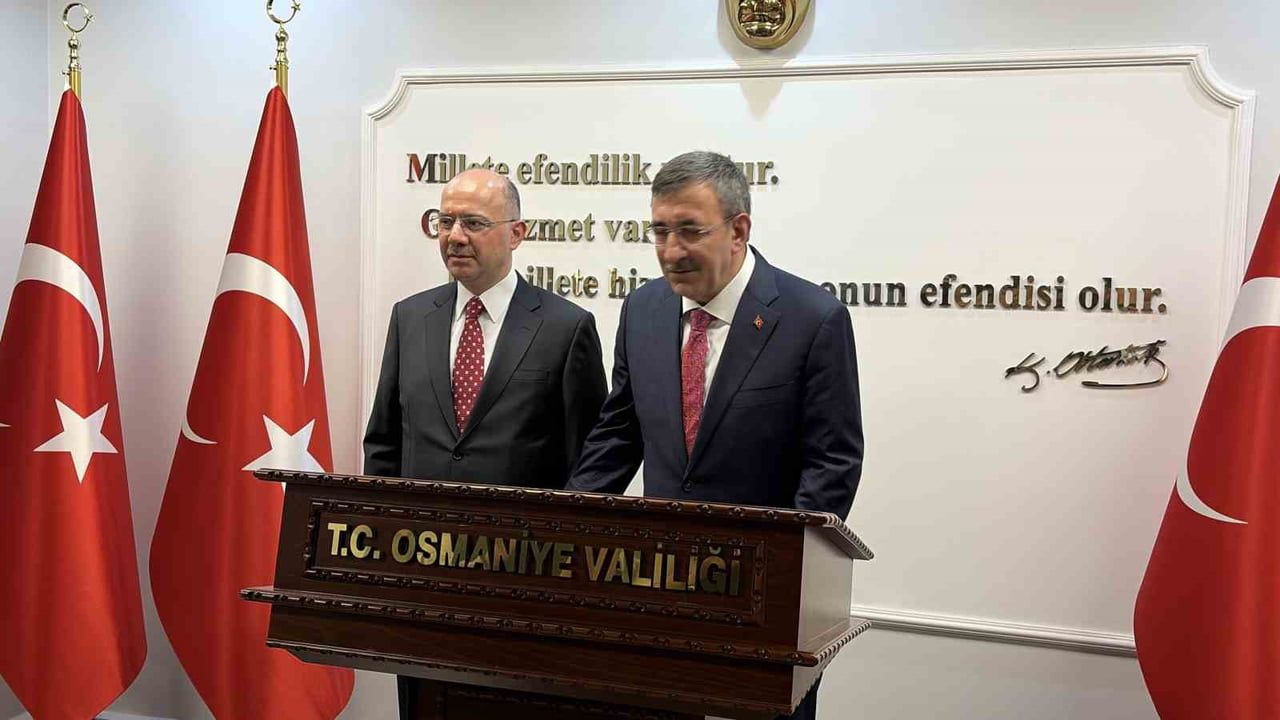 Osmaniye'de valilikten partiye temas turu: cumhurbaşkanı yardımcısı Cevdet Yılmaz kentte