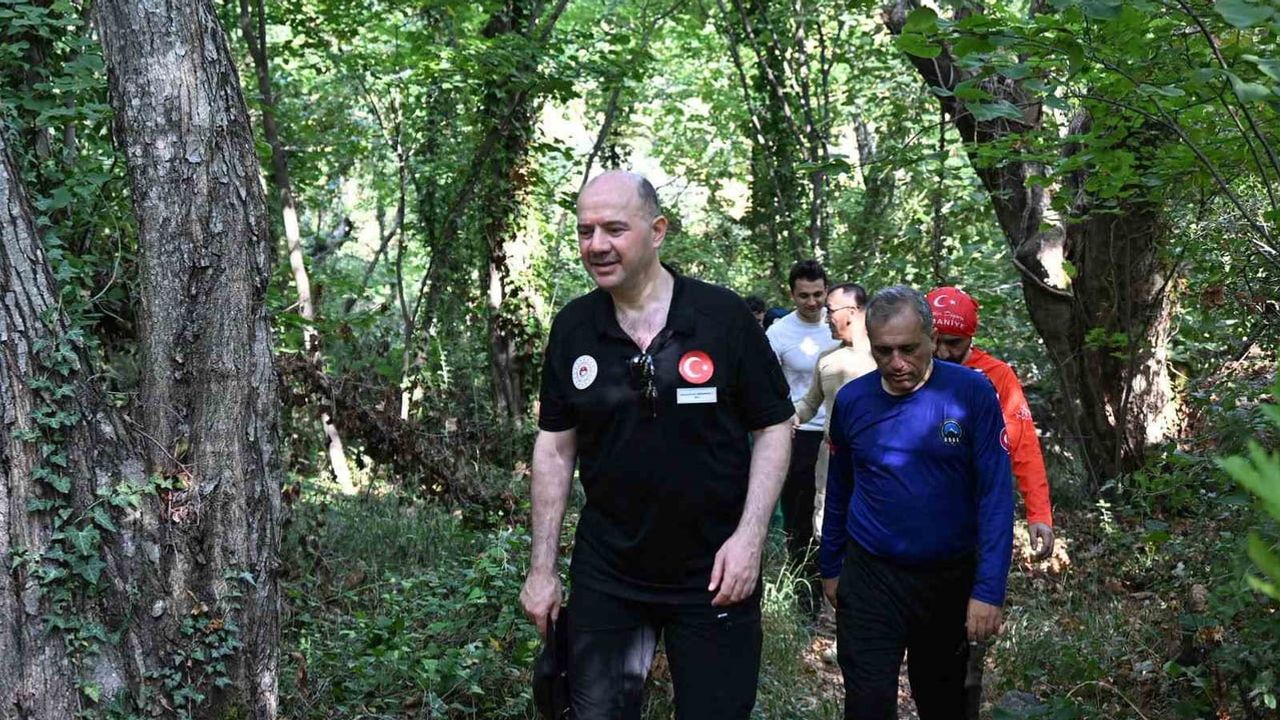 Osmaniye protokolü Karaçay Kanyonu ve Sarısu Şelalesi'nde doğa turizmini yerinde inceledi
