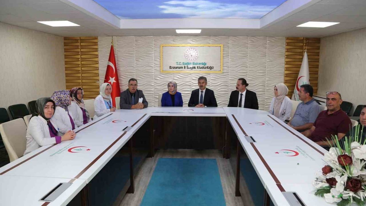 Palandöken'de sağlık hizmetleri yerinde değerlendirildi