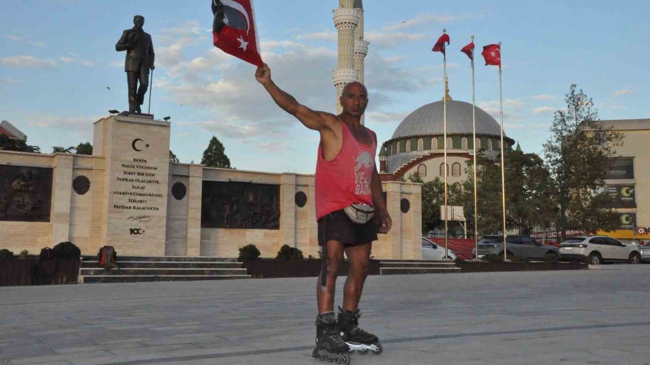 Patenle sınırları aşan yolculuk Anıtkabir'e umut ve barış taşıyor