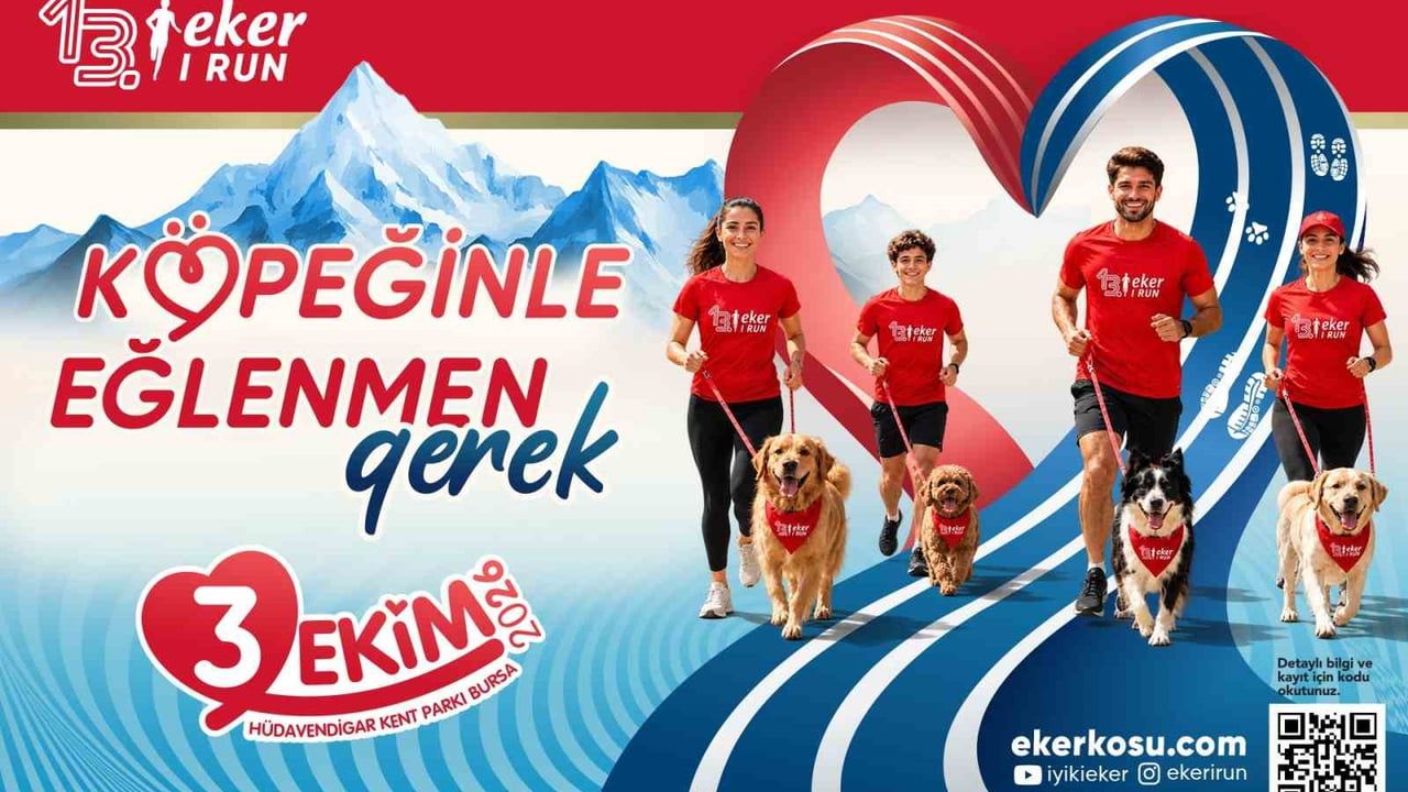 Patili dostlarla parkur heyecanı Bursa'da: Eker I Run Köpeğinle Koş'u ağırlıyor