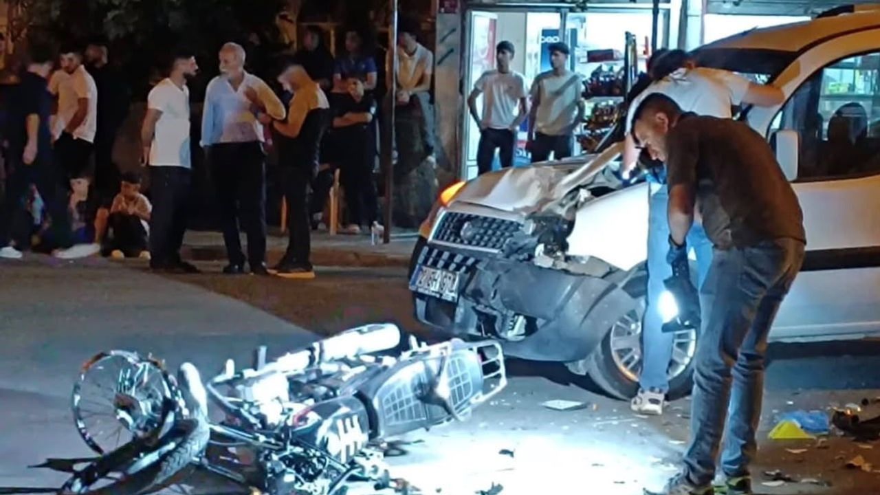 Pazaryeri Mahallesi'nde çarpışma: motosiklet sürücüsü hayatını kaybetti