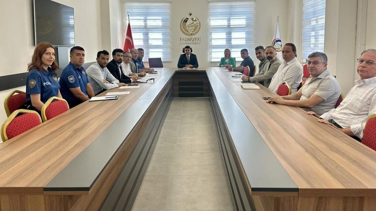 Pazaryeri'nde 2026-2027 eğitim yılı için okul güvenliği planlaması