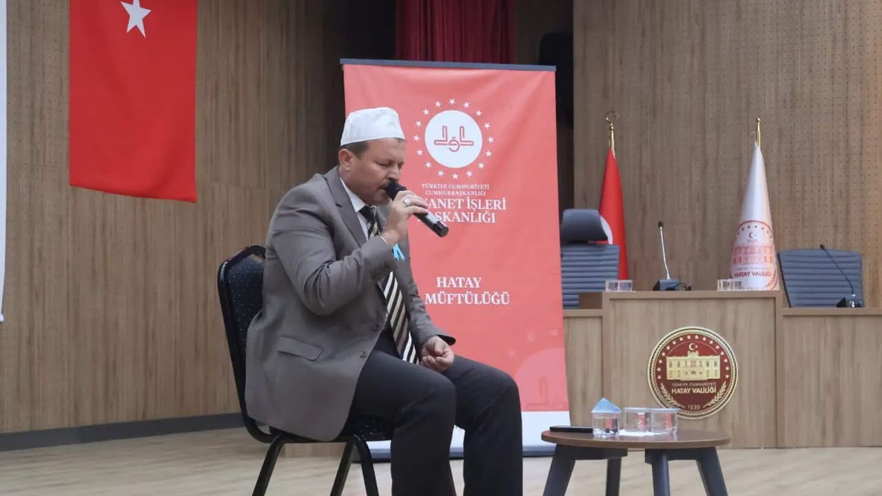 Peygamberin güzel ahlakı Hatay'da mevlid programında öne çıktı