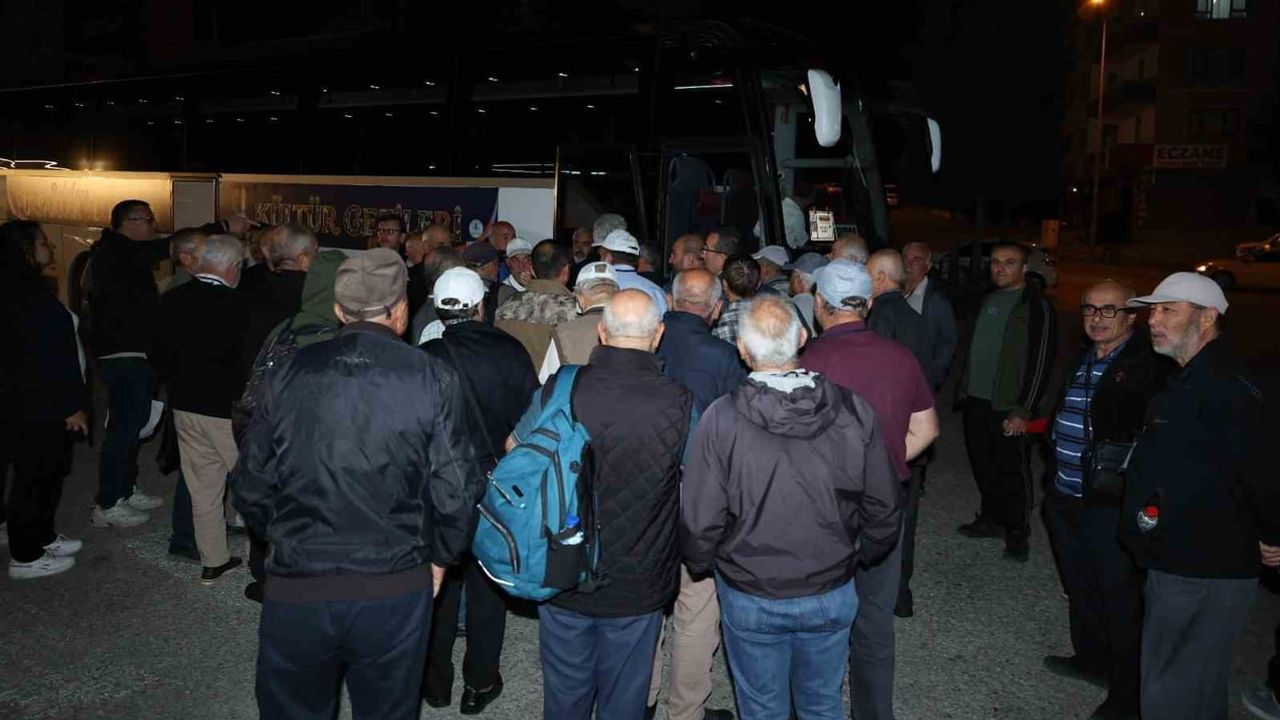 Pursaklar’da anılar toplayan kafileler yola çıktı: 50 yaş üstü erkeklerin kültür keşfi