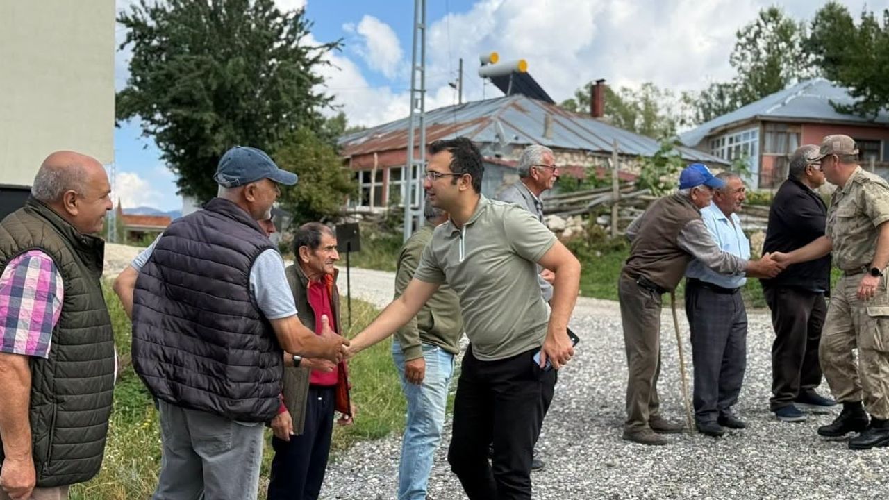 Refahiye kaymakamı köylerde halkın taleplerini yerinde dinledi