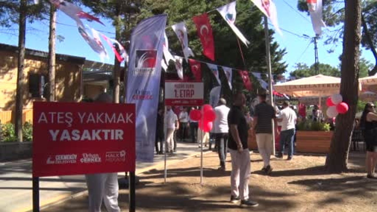 Reşadiye'de yeni yaşam alanı vatandaşın hizmetine açıldı
