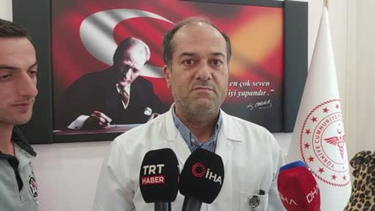 Rize açıklarına acil inen uçaktaki iki Belçikalının sağlık kontrolleri sürüyor