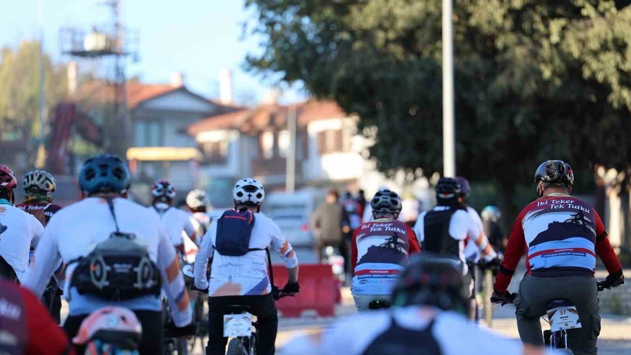 Safranbolu'da pedallar miras ve doğa rotasında buluştu