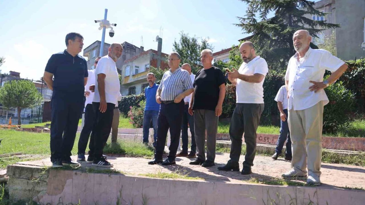 Saha çalışmalarıyla İlkadım'da kalıcı hizmet hedefi