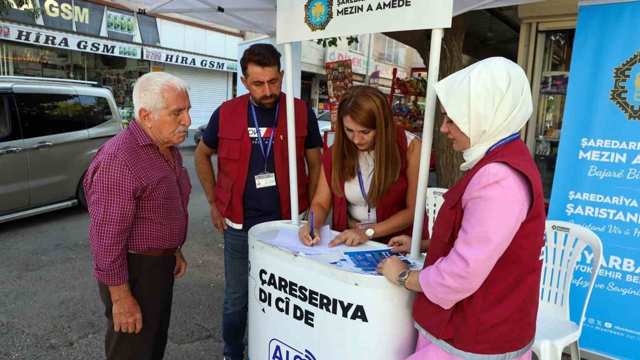 Saha stantlarıyla 800 kişiye erişildi: Yerinde Çözüm ekipleri 50 talebi kayda aldı