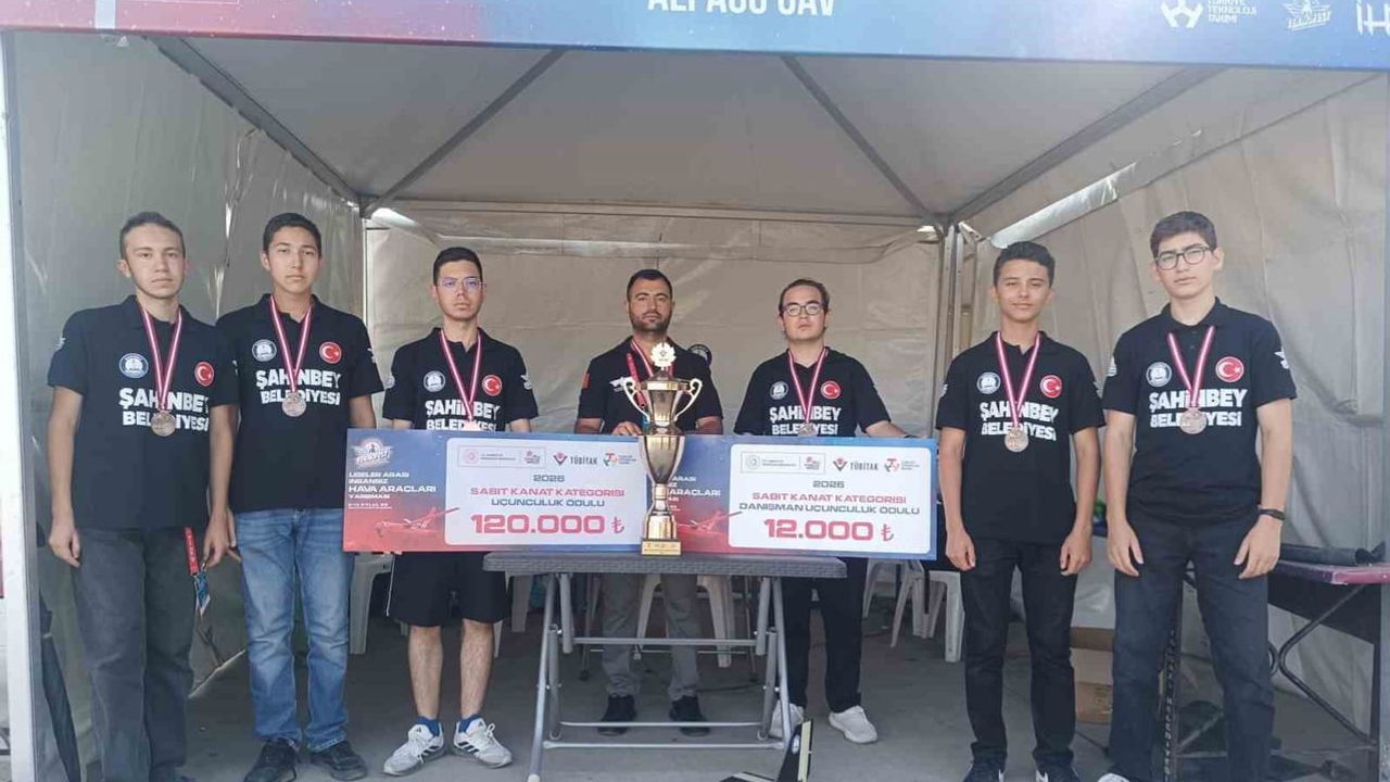 Şahinbey'den TEKNOFEST’te iki ayrı başarı