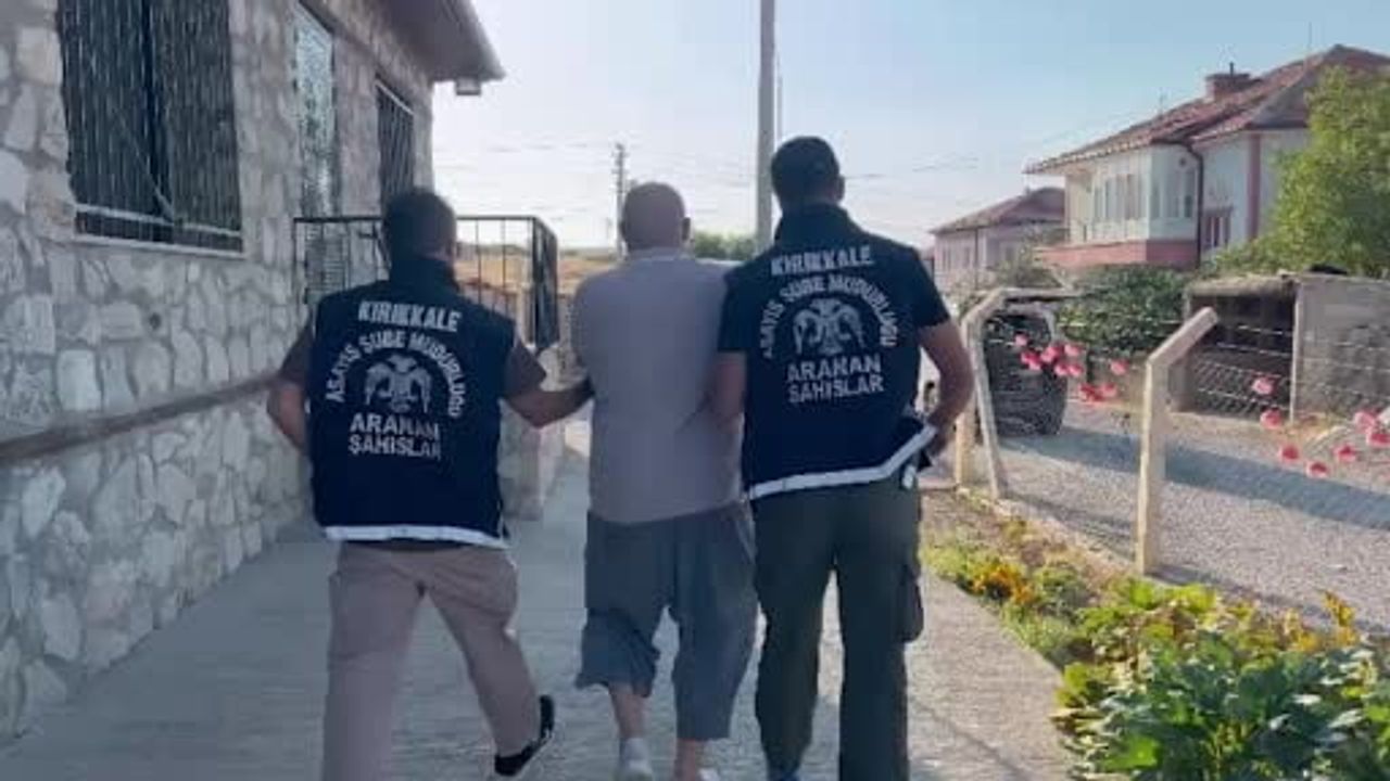 Sahte otel kayıtlarıyla izini değiştiren firari Kırıkkale'de şafak operasyonuyla yakalandı