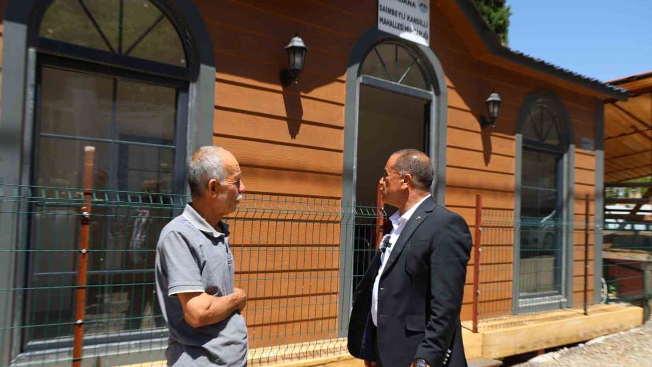 Saimbeyli'de 28 mahalleye muhtar evi hedefiyle çalışmalar sürüyor