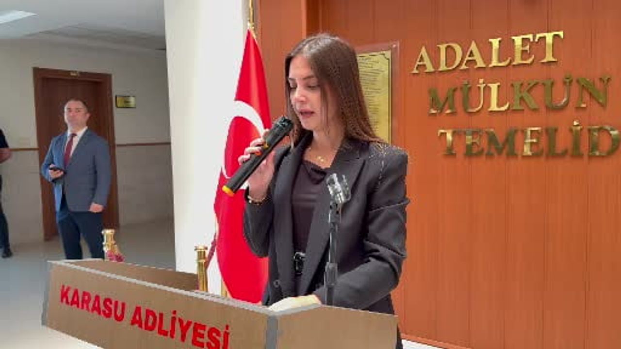 Sakarya'da adli yıl açılışında adalet, hakkaniyet ve güvene vurgu
