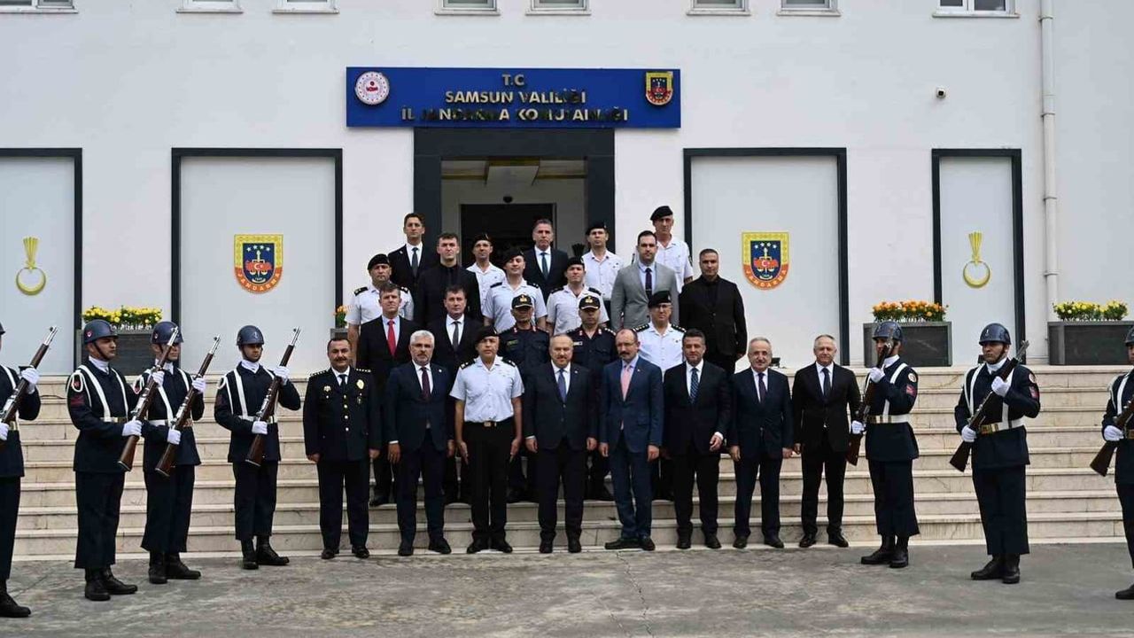 Samsun'da güvenlik vurgusu: Emniyet Genel Müdürü Ali Fidan'dan tavizsiz mücadele mesajı